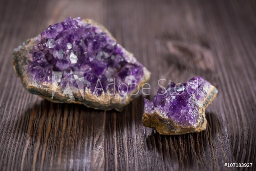 Picture of Beautiful amethyst druse close-up